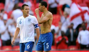 John Terry is in, Rio Ferdinand is not